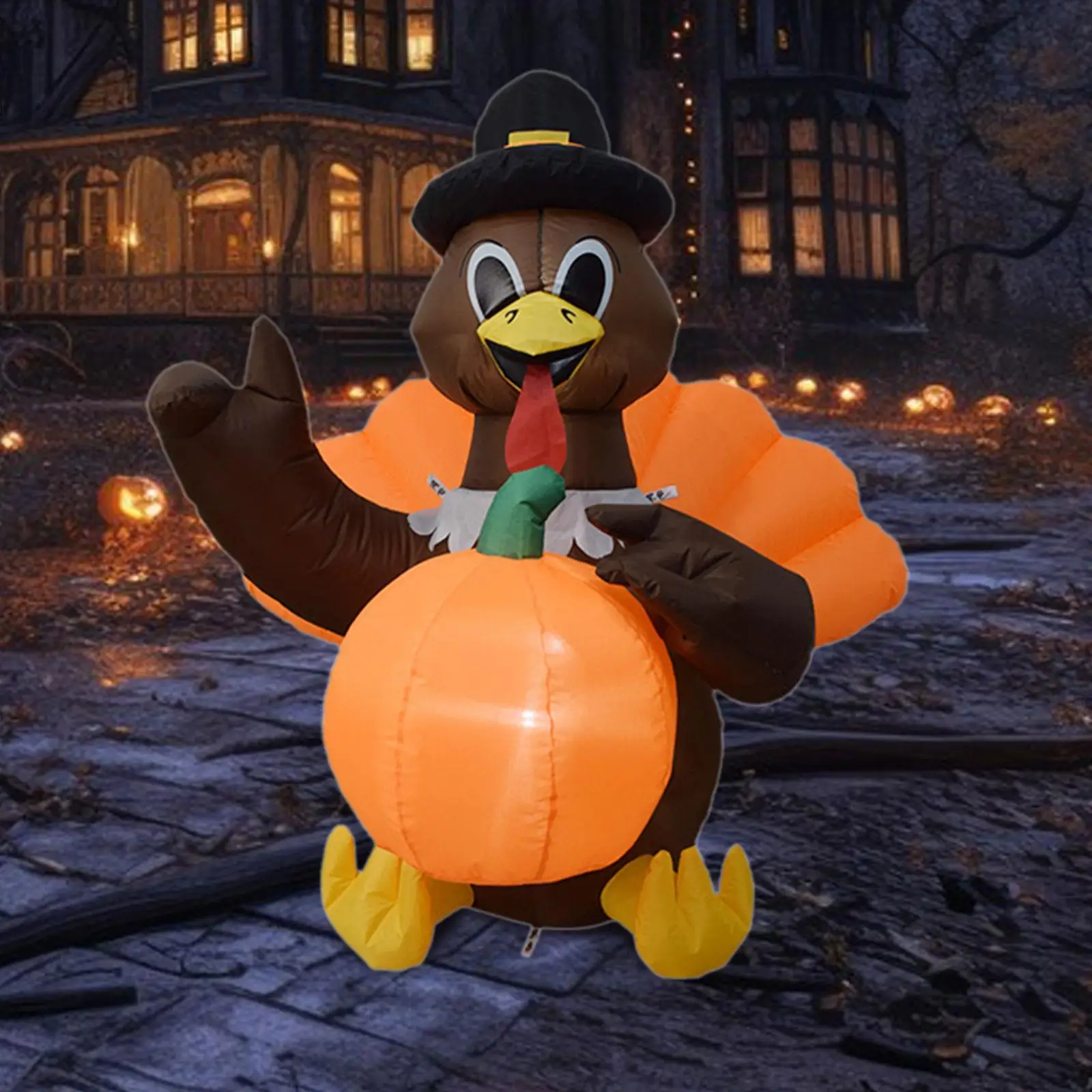 

122 см универсальный реквизит для фотосессии домашний декор простой в использовании надувное украшение в Турции на День Благодарения Хэллоуин праздник осень