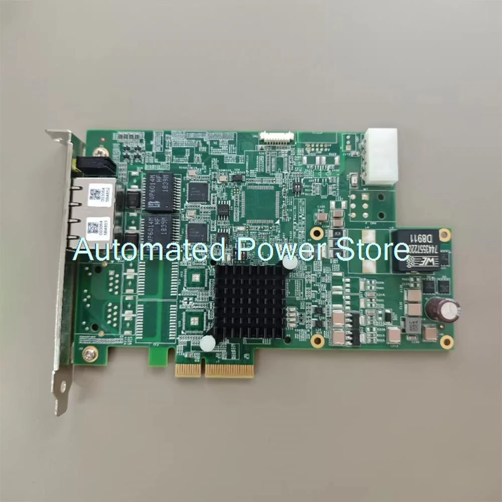 Dual Channel PoEW Image Acquisition Card PCIe-GIE72C 100% Tested Fast Ship Perfect Work
