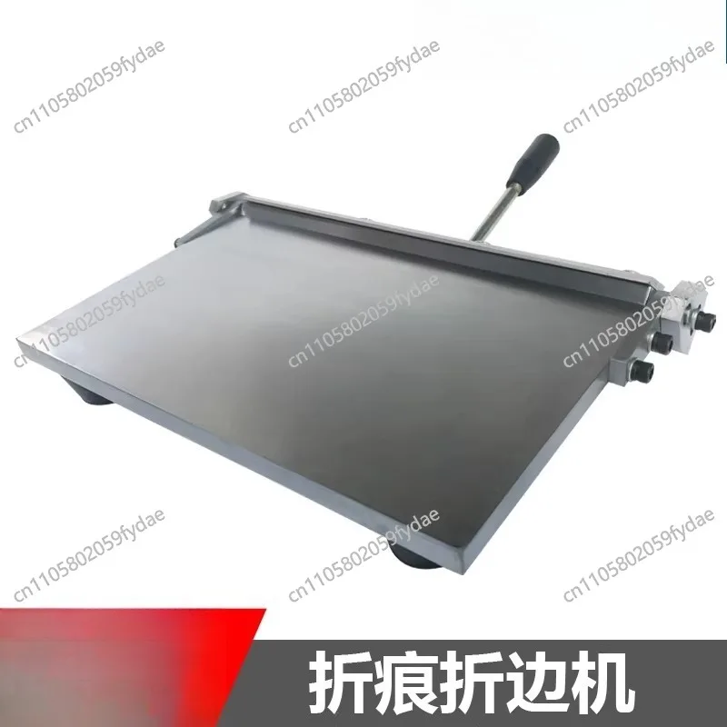 Manual Edge Folding Machine 14 Inch Leather Wallet Handbag with Plastic Flanging Machine Manual Folding Tools 1pc