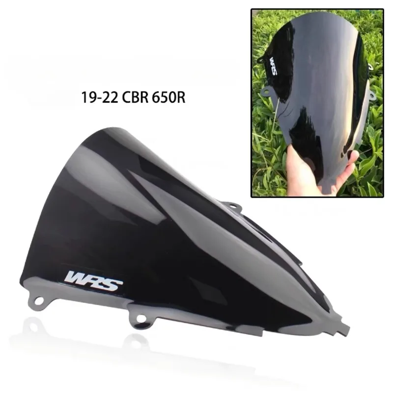 

Parts are suitable for Honda CBR650R 19-22 models, modified to increase the windshield of the front windshield