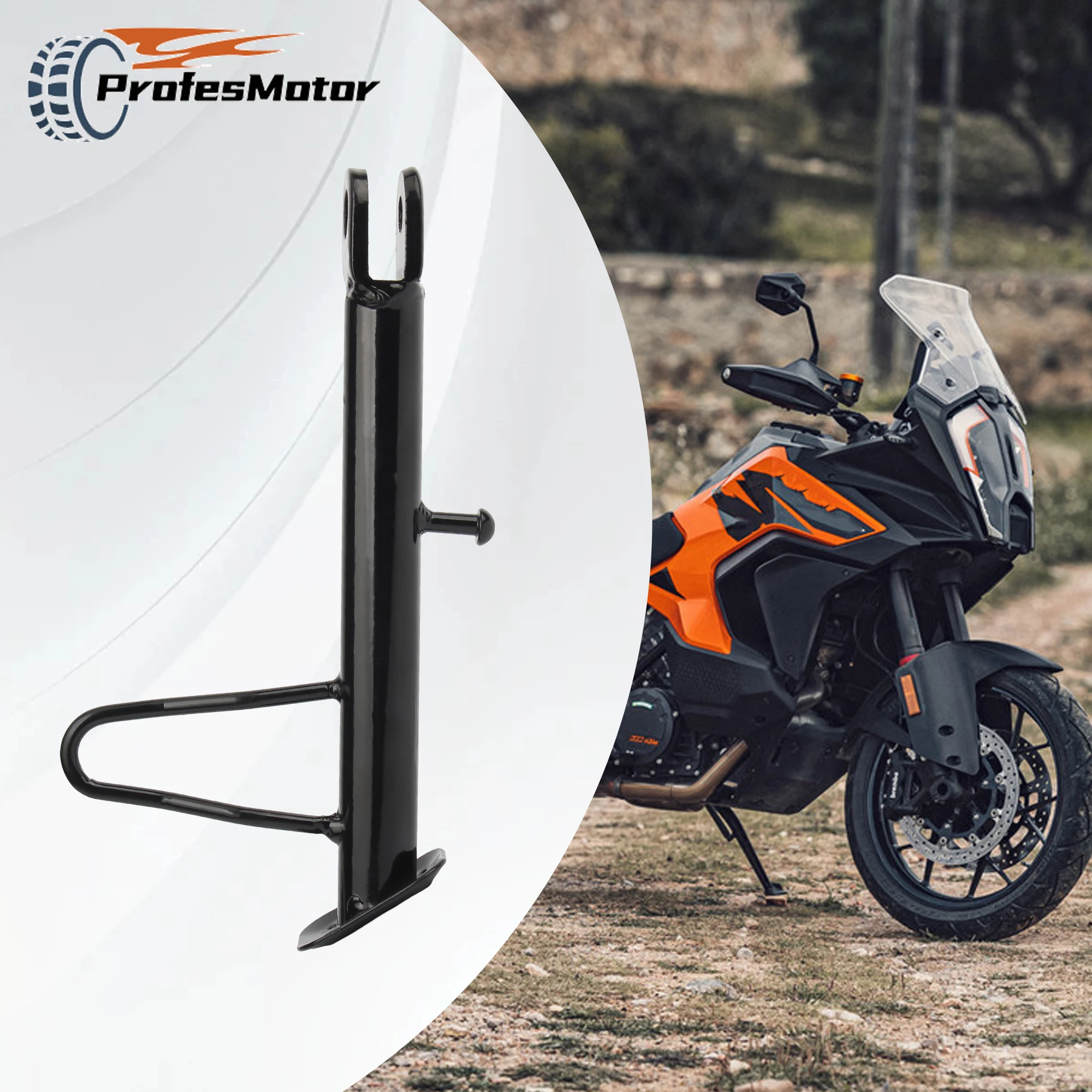 

Universal Motorcycle Side Kickstand Adjustable Tripod Holder For Motorbike Moped Motocross E-bike Scooter Modified Accessories