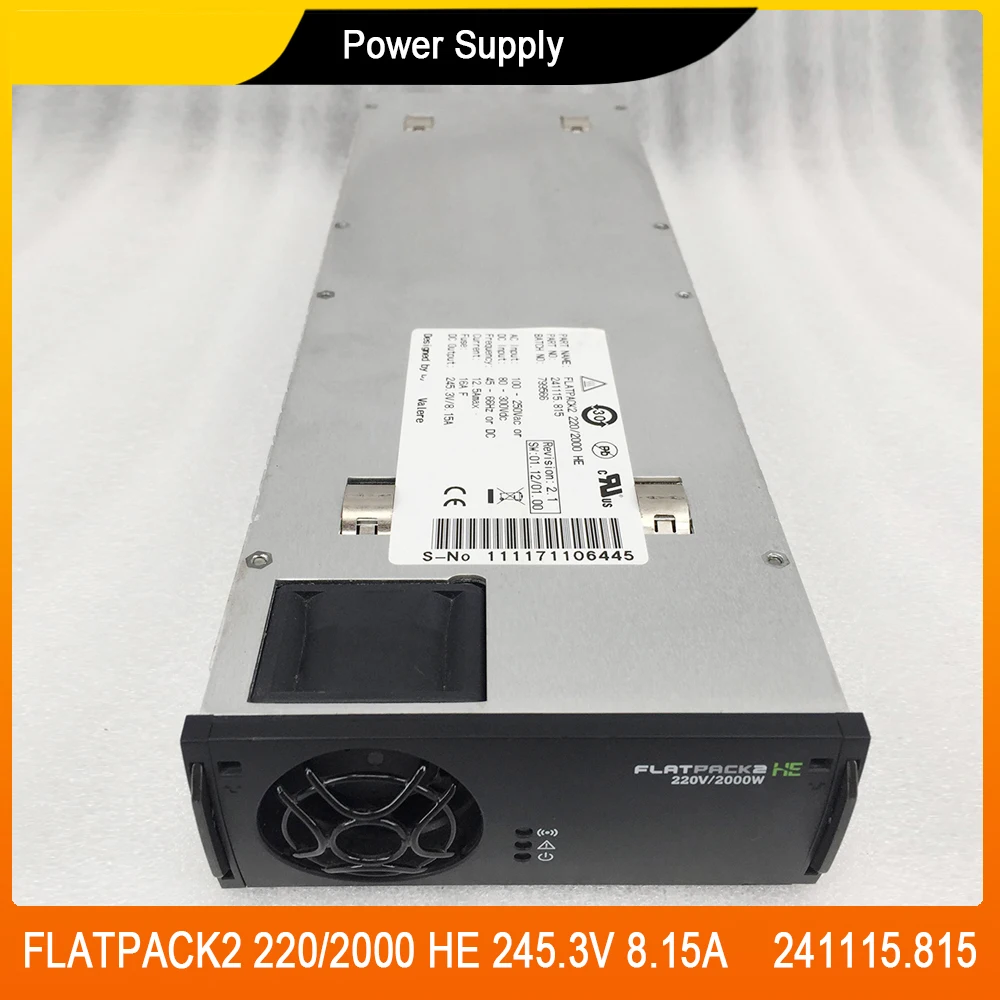 FLATPACK2 220/2000 HE 245.3V 8.15A 241115.815 Output 245.3V 8.15A For ELTEK Power Supply