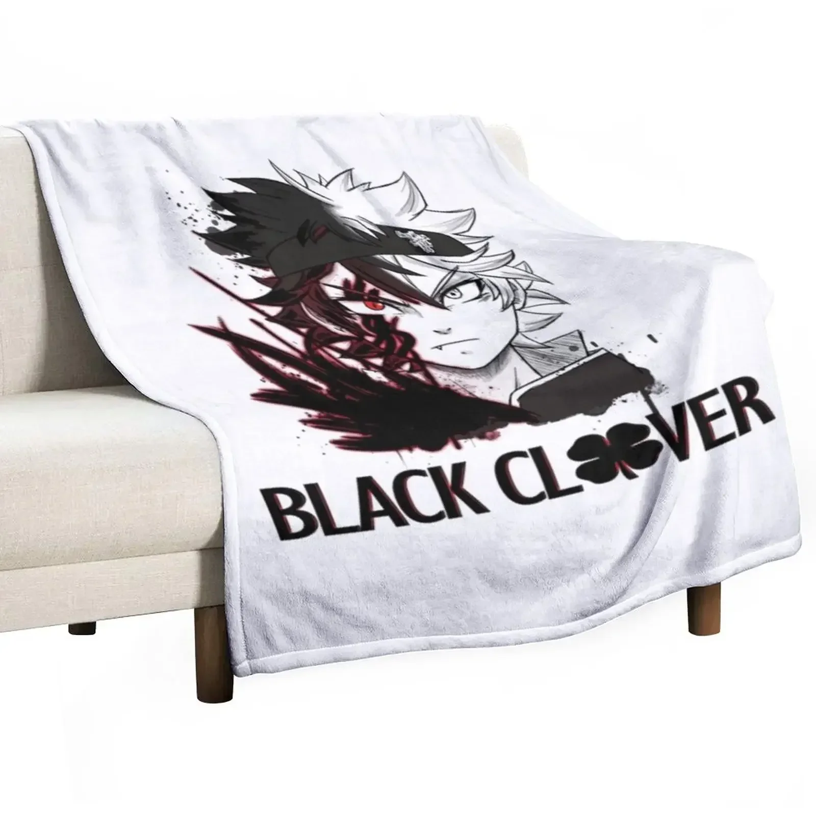 

Asta black devil Throw Blanket Decorative Sofas bed plaid Blankets