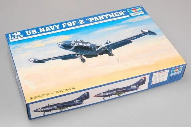 

Trumpeter 1/48 02832 U.S. Navy F9F-2 Panther