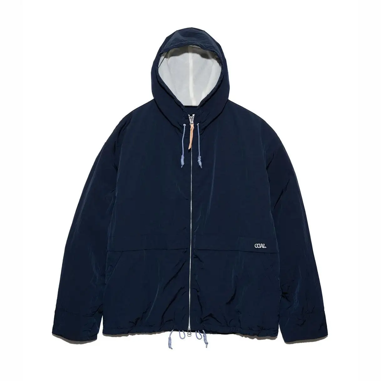 

Waterproof Nylon Parka Jaet with Hood Zip up Windproof Functional Outerwear for Men And Women Long Sve Autumn Spring Coat