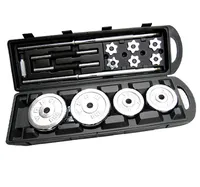 l # New Popular Adjustable Dumbbell Barbell Set Factory Price Weightlifting Portable Multifunctional Dumbbell Barbell