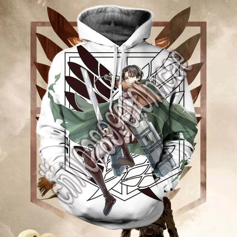 

25/26 НОВЫЙ Attack Titan Survey Corps Косплей Эрен Йегер Роман Комфортная толстовка с капюшоном Пуловер High Street Толстовка унисекс