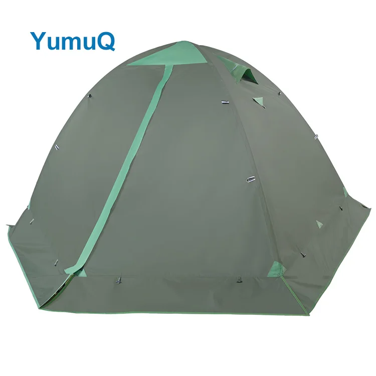 YumuQ 2 Person 210T Ripstop Polyester PU3000 Backpacking Ultralight Lightweight Hiking Camping Tent