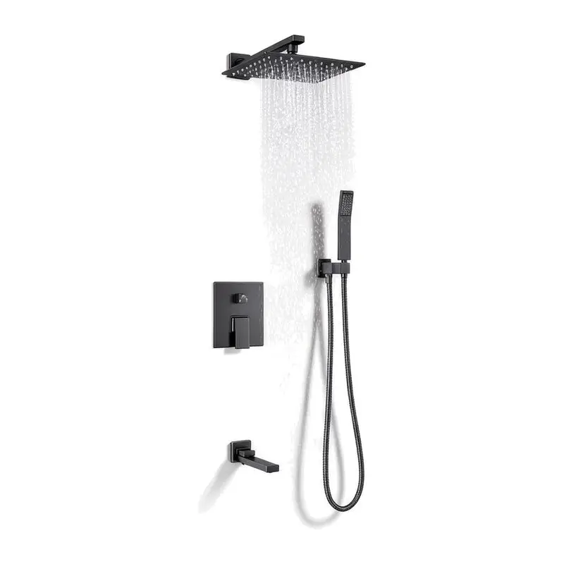 Concealed Showerhead, All-copper Multifunctional Nozzle, Pressurized Water Outlet for Bathrooms, Home Use, Hotels, and Bathrooms