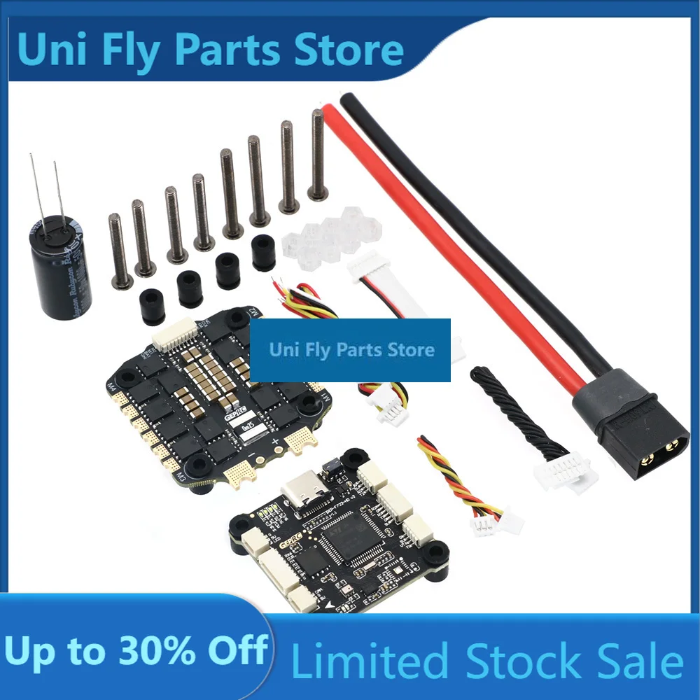 GEPRC TAKER F722 BT 8Bit 65A Stack F722 V2 FC & H65_8S_BLS 65A 4IN1 ESC