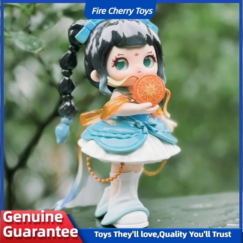 

Original Ziyuli V4 Into The Painting Like A Dream Chinese Romance Series Figures Blind Box Collect Cartoon Desk Decor Fun Toys