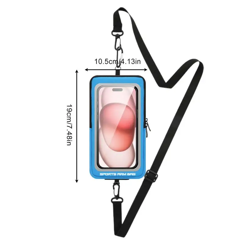 러닝 암 밴드 러닝 용 핸드폰 암 밴드 방수 손목 가방 보관 가방 대부분의 스마트 폰용 손목 밴드 캐리어