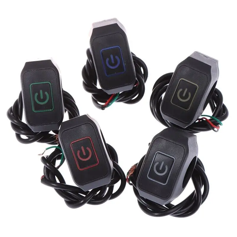 Motorcycle Handlebar Switch Button Connector Handlebar Mount Control Switches Headlight Horn Modified Moto Equipment Accessories