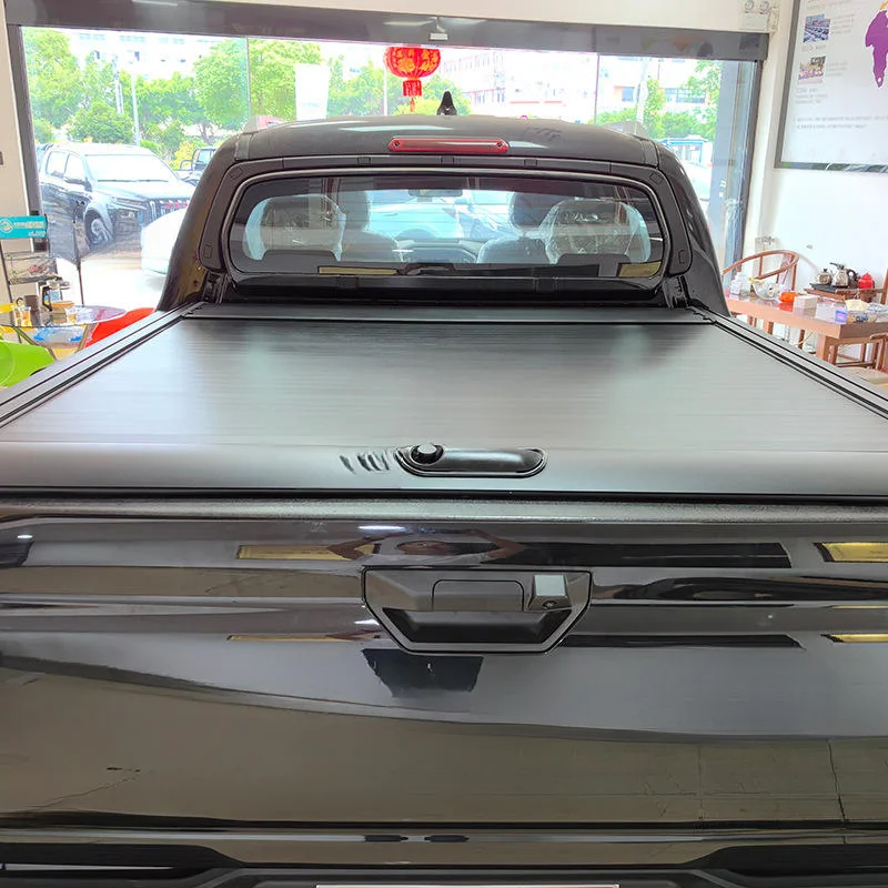 High Quality Roll-Up Roller Shutter Pickup Truck Bed Tonneau Cover Fit Triton L200 Ranger T9 XLS Hilux Revo Rocco Dmax D-max Nav