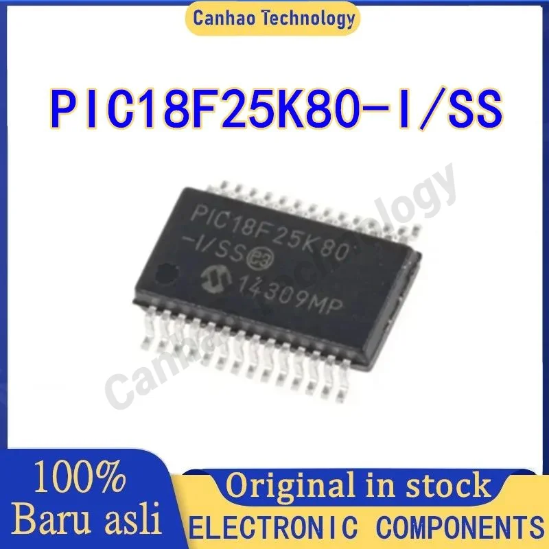 

PIC18F25K80-I/SS PIC18F25K80-I PIC18F25K80 PIC18F25K PIC18F IC Chip SSOP-28 in stock