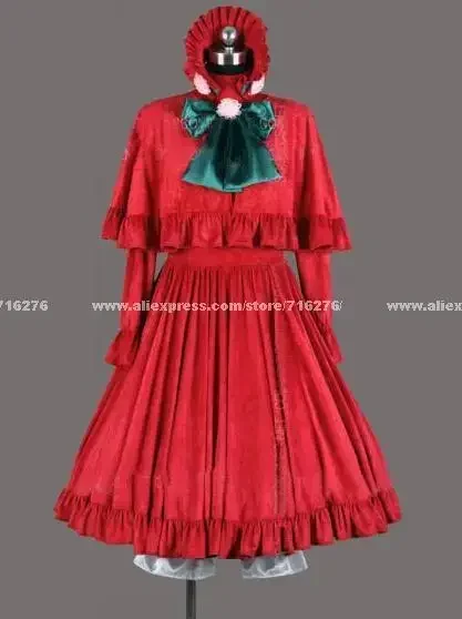 

Anime Rozen Maiden Cospla Shinku Lolita Cosplay Costume for Halloween