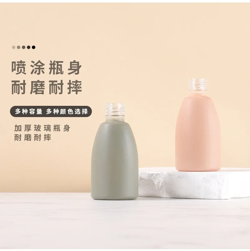 Rotolo di vetro smerigliato da 12ml su bottiglia flaconi a rullo di olio essenziale con sfere a rulli in acciaio inossidabile e coperchi verniciati dorati 1 pz