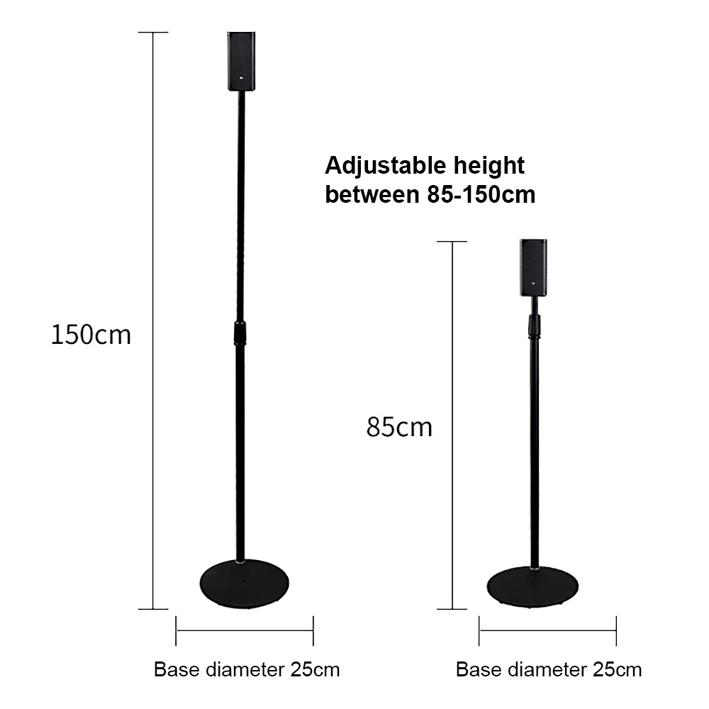 ثونديال-حامل أرضي مكبر صوت عالمي ، حامل قضيب ، ارتفاع 80 قوس بار-، Q30B ، S ، Q900A ، JBL ، 2 #4