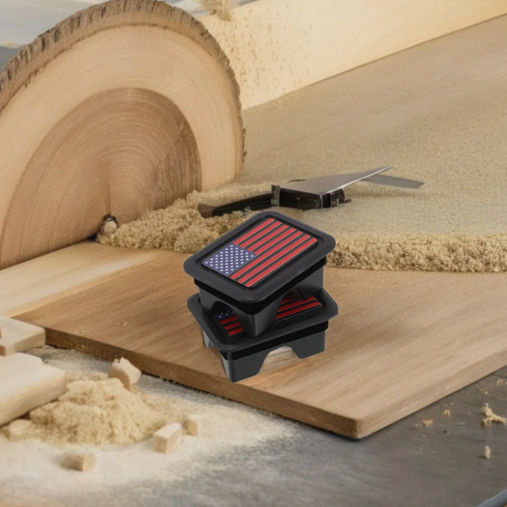 

4Pcs Plastic Truck Bed Rail Stake Pocket Covers Rear Bed Rail Hole Covers Durable Truck Stake Pocket Accessories