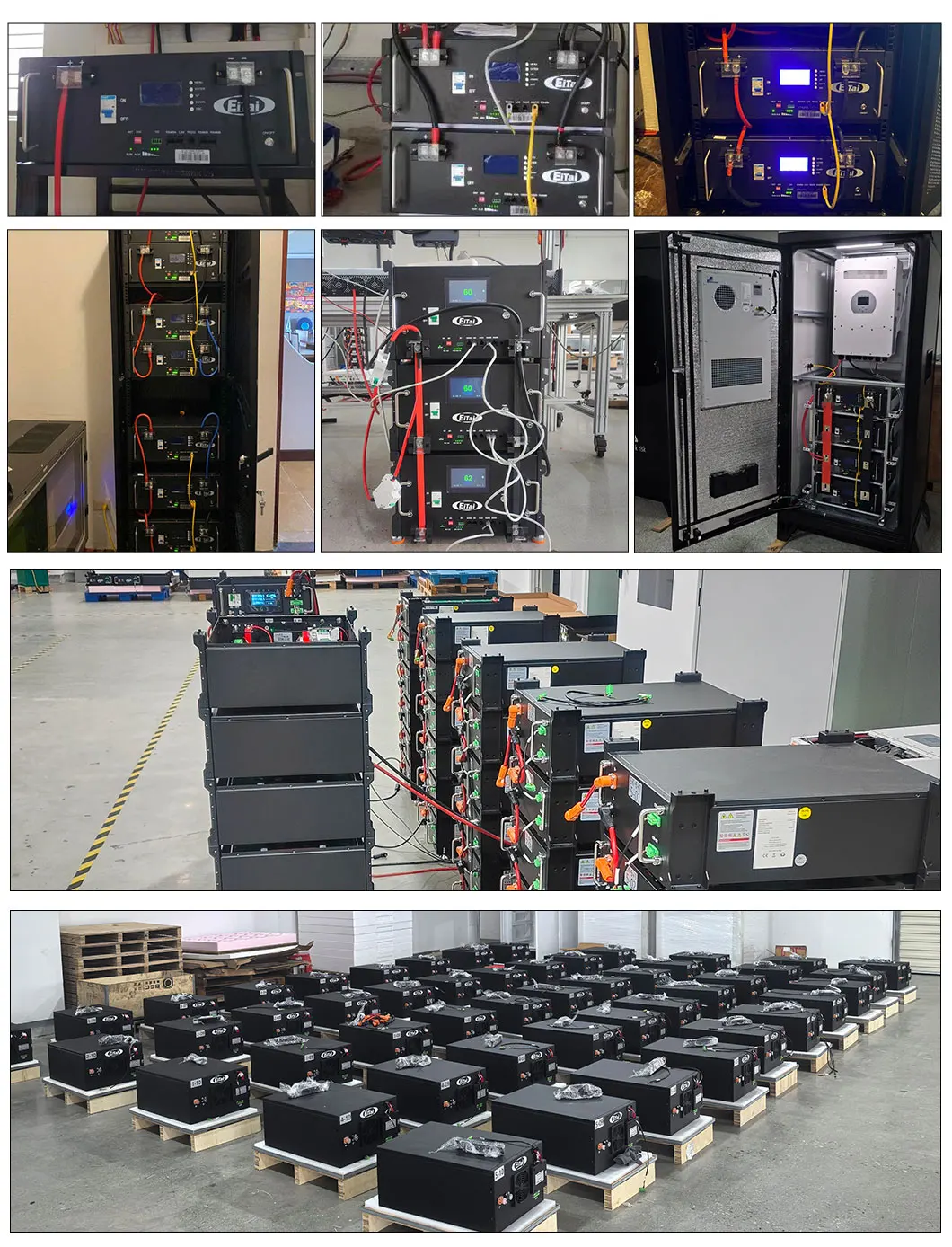 Smart 48V Solar Panel 200Ah Lithium Rechargeable Lifepo4 Battery Racks 15Kw 15S 51V Ukraine De Home Solar Storage With Ce