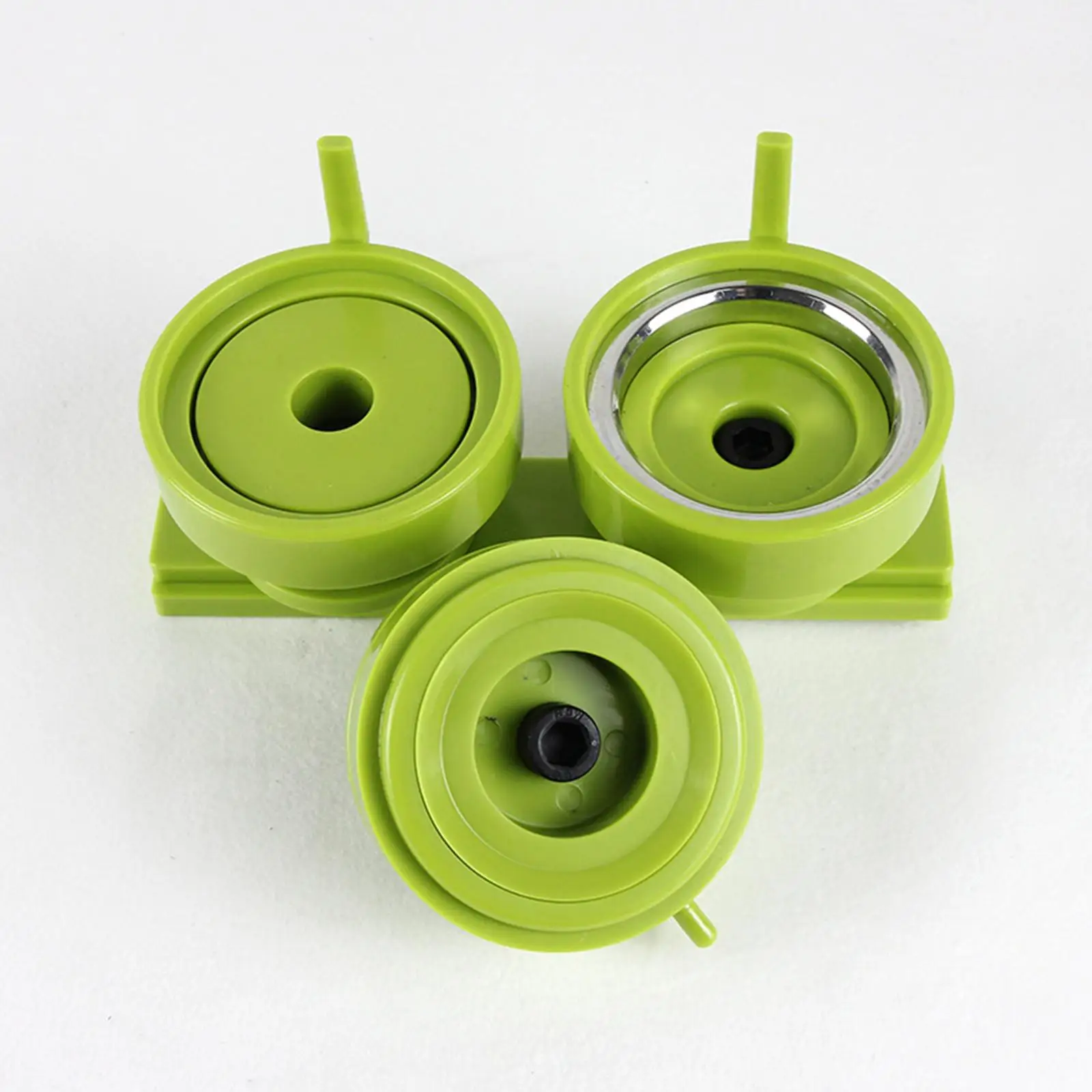 

Plastic Steel Button Press Machine DIY Badge Mold Kit for Creative School Community Organization Use