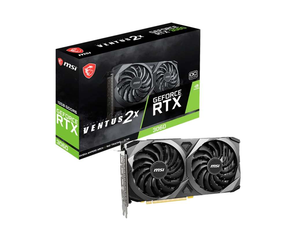 

Новый герметичный корпус GeForce RTX 3060 VENTUS 2X 12G OC 2024 года, игровой настольный игровой графический процессор