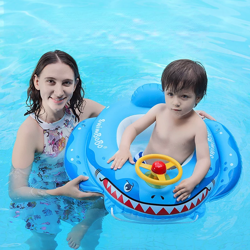 Summer Children's Water Swimming Circle Children's Summer Cartoon Printed Wings Boys and Girls Inflatable Water Equipment