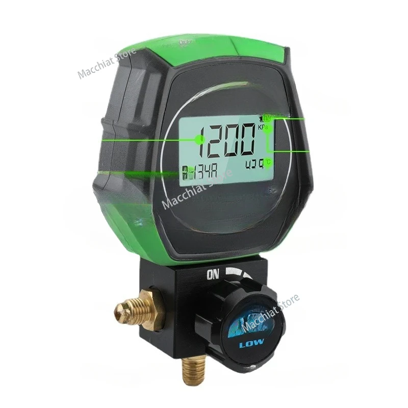 DSZH-Electronic Fluoride Gauge With Digital Display Refrigeration And Vacuum Pressure Testing, ST-B168DL