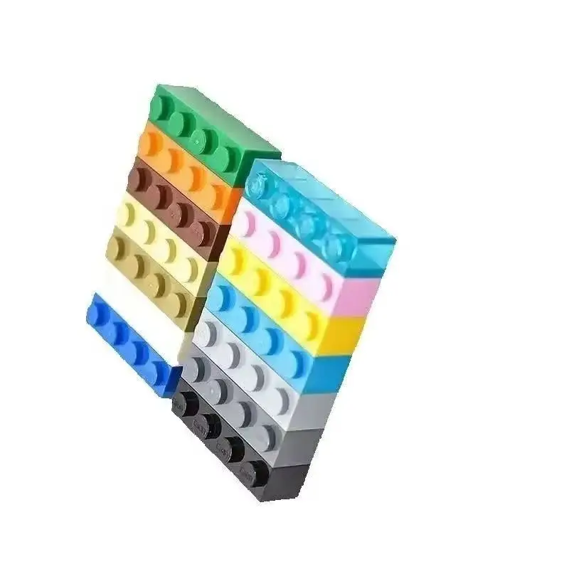 

20 шт./лот DIY блоки строительные кирпичи толстые 1X4 развивающие сборные строительные игрушки для детей размер совместим с 3010