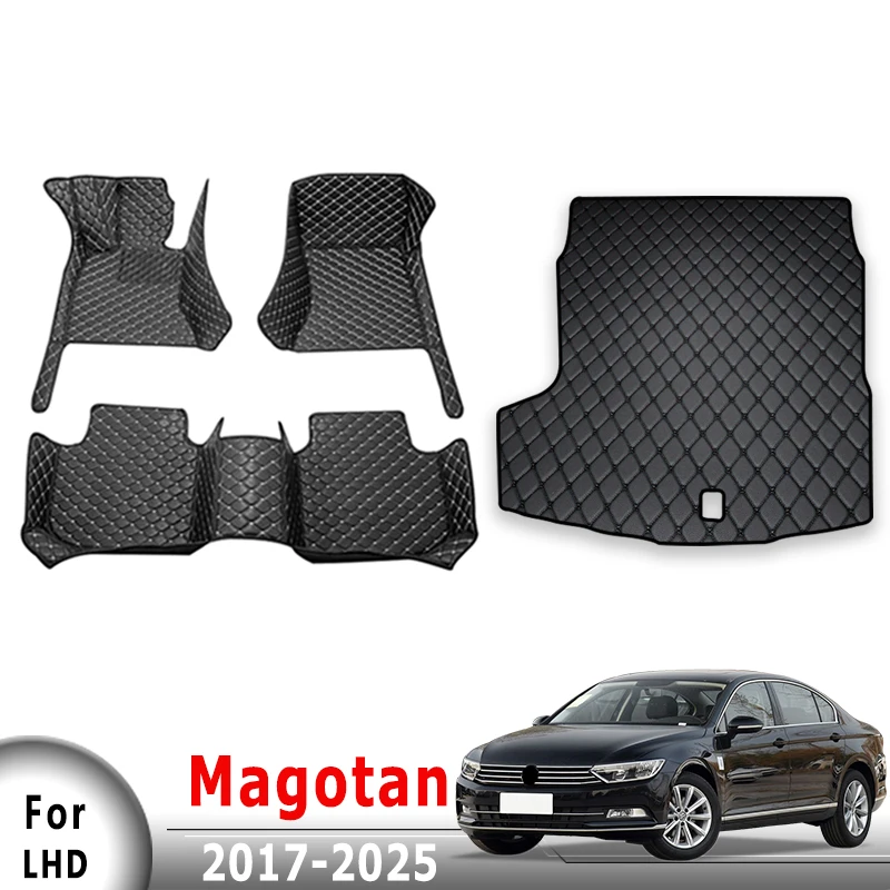 

Автомобильные коврики, коврики в багажник для Volkswagen vw Magotan 2017 2018 2019 2020 2021 2022 2023 2024 2025, автомобильные аксессуары для интерьера