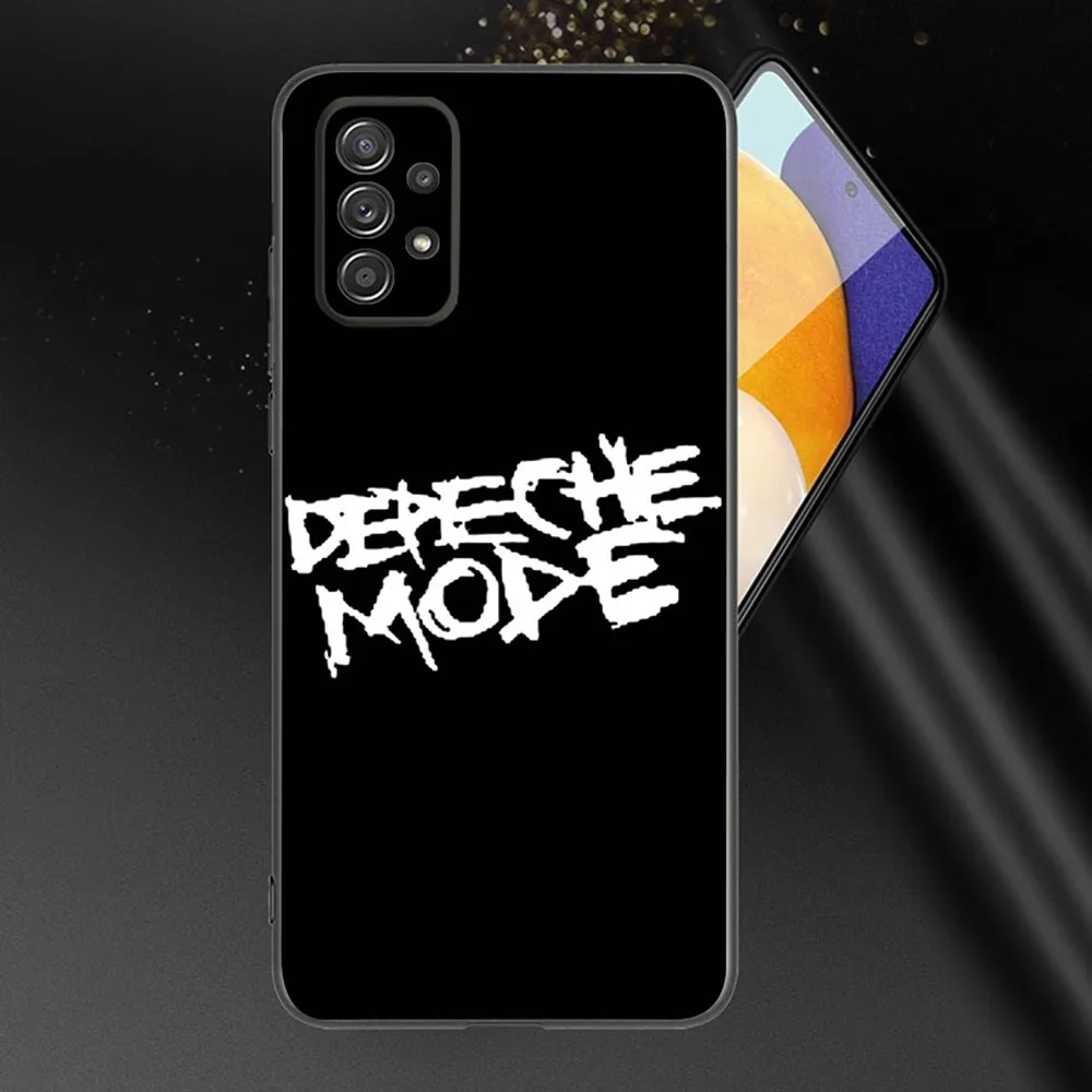 D-Depeches M-Modes Phone Case For Samsung Galaxy A13,A21s,A22,A31,A32,A52,A53,A71,A80,A91 Soft Black Phone Cover