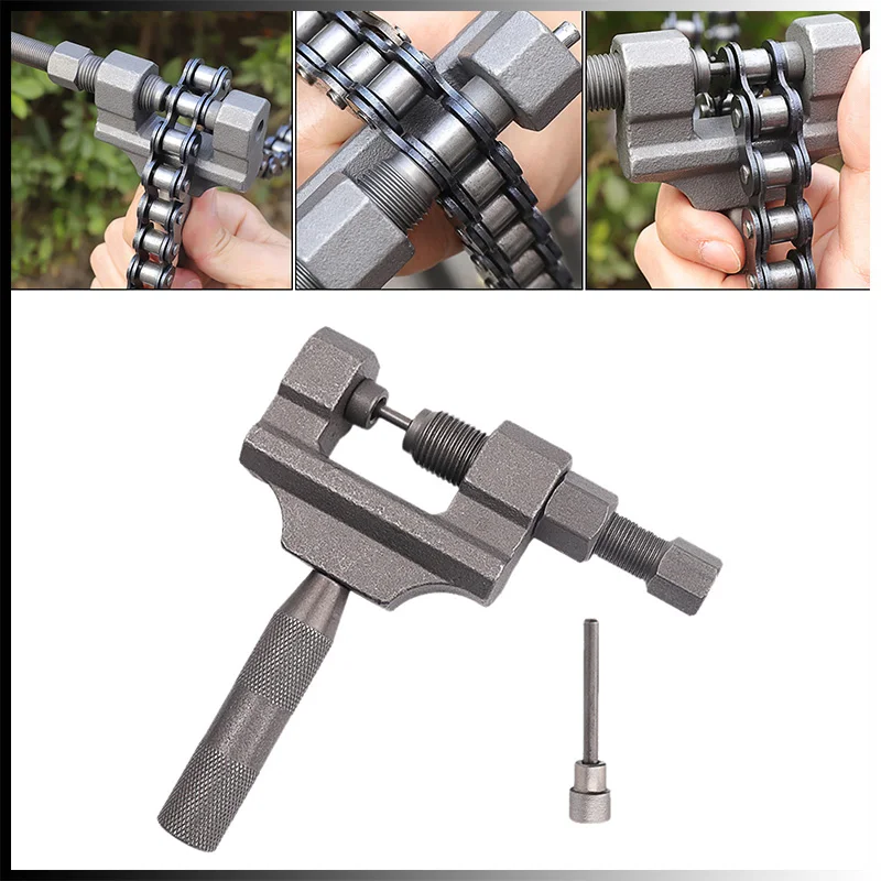 

Motorcycle Chain Breaker Link Removal Splitter Chain Cutter Riveting Tool Puller Tool Motorcycle Accessory420-530 420 428 530