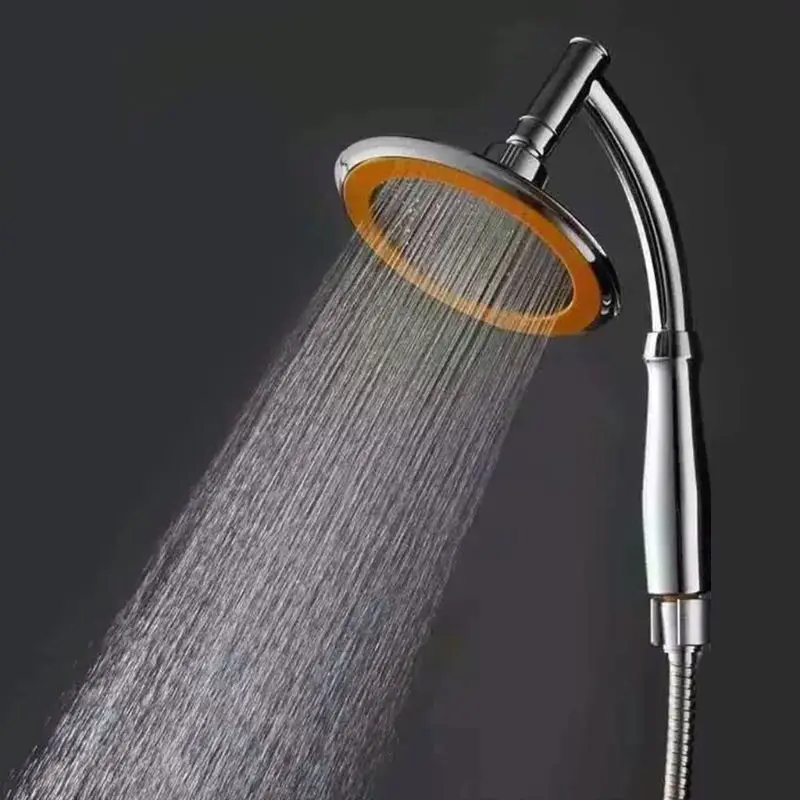 Extensor de cabeça de chuveiro para braço, design de arco para segurar a mão extensor ajustável, partes de alto polimento para banheiro