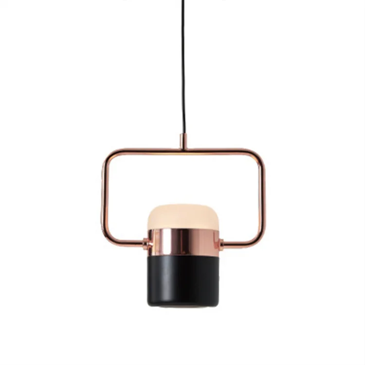 

Chandelier, modern, minimalist, bar, Nordic, bedroom, metal