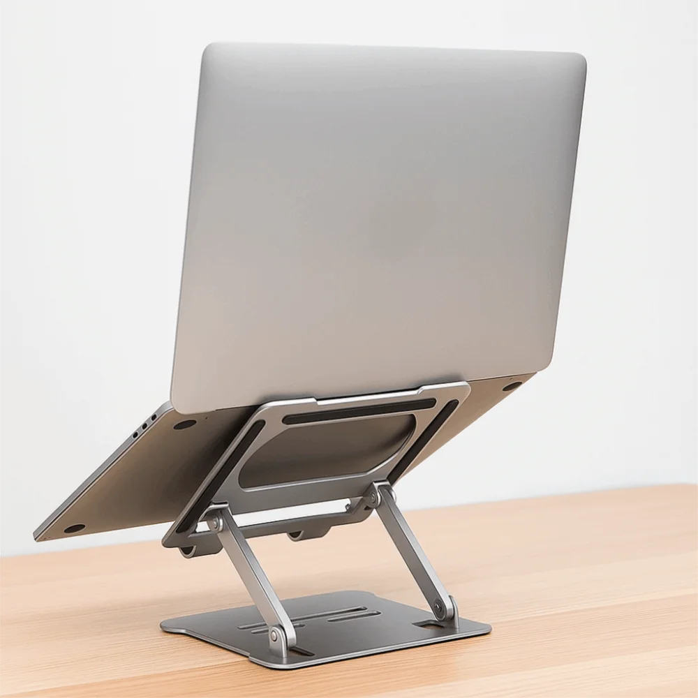 

Универсальная регулируемая подставка для планшета, противоскользящий держатель для ноутбука с регулируемой высотой, металлический кронштейн для ноутбука из сплава, офисный