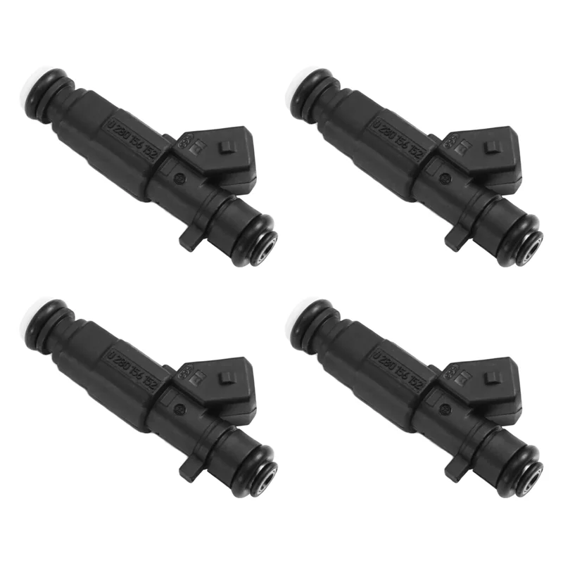 ABQB-Car For GM CORSA/MERIVA 2004-2009 1.8 Fuel Injector Nozzle 0280156152 For Fiat Stilo 1.8 8V 2002 93325238 4PCS