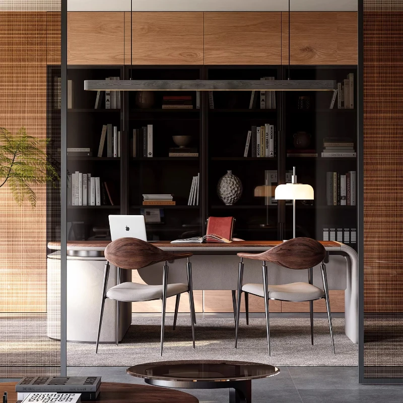 Italian style minimalist modernity premium feel Room desks computer desk room offices office desks and workstations study table
