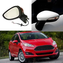 Applicable to Ford Fiesta MK7 2009-2015 rearview mirror mirror assembly with paint