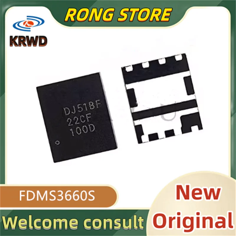 5PCS  22CF New and Original FDMS3660S  FDMS3660