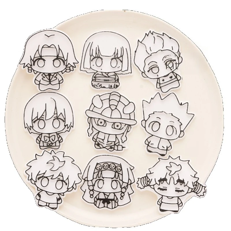 هنتر x هنتر غون Freecss كيلوا زولديك كورابيكا أنيمي شخصية الكرتون الصحافة كوكي قوالب قوالب الحلوى الإبداعية بالجملة #3