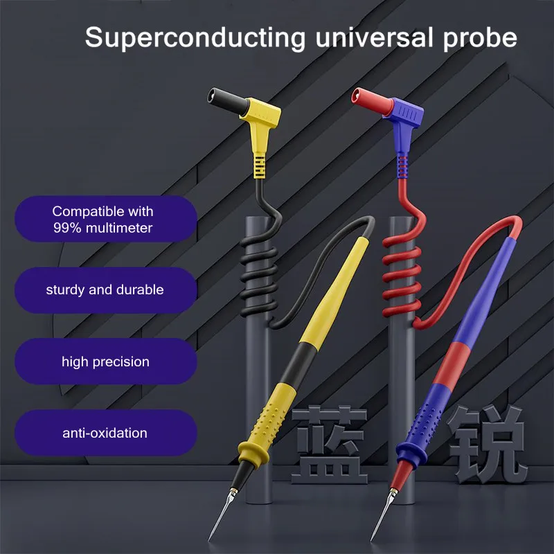 Lanrui W9 Universal Superconducting Multimeter Pen for Phone Repair Replaceable Pen Tip Pointer Lead Probe Wire Pen Cable Tools