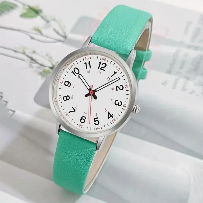 Women Luminous Watch Fashion Casual Leather Belt Watches Simple Ladies' Small Dial Quartz Clock Dress Wristwatches Reloj Mujer