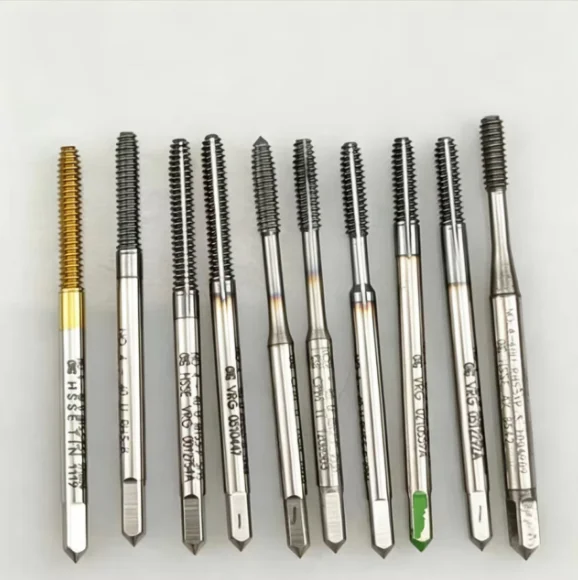 OSG TAPS HSSE-M42 JIS Standard TICN Coating Roll Forming Tap M0.5 M0.6 M1 M2 M3 M4 M5 M6 M7 M8 M10 M12 M14 Machine Thread