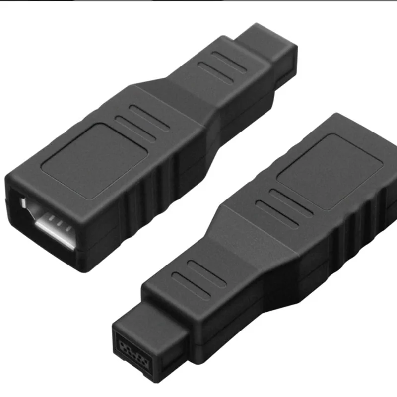 FireWire 400 to 800 Adapter Converter IEEE 1394a 6-Pin Female to 1394b 9-Pin Male