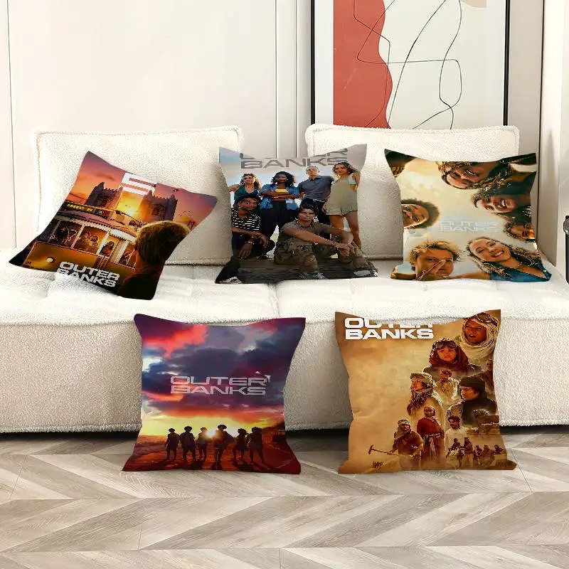 TV Series Outer Banks Pillowcase toon Gift Cushion Cover Bedroom Home Sofa Chair Seat Decor pillow case