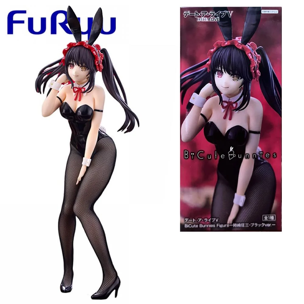 

FuRyu Original BiCute Bunnies DATE ALIVE IV Kurumi Tokisaki Anime Action Figure Toys For Boys Girls Kids Children Birthday Gifts