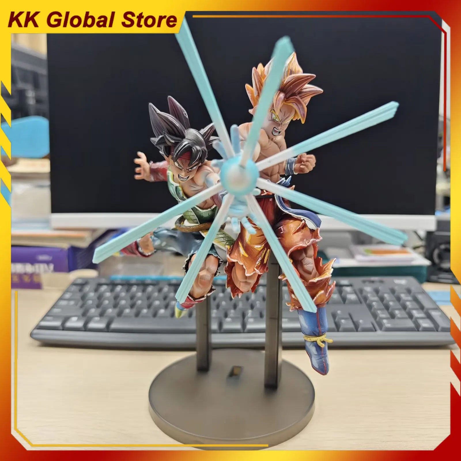 

27cm DRAGON BALL Anime Figure Son Goku Peripheral PVC Model Statue Desktop Desktop Decoration Ornaments Kids Birthday Gifts Toys