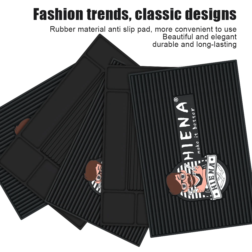 Akcesoria fryzjerskie dla barberów, mata do przechowywania narzędzi fryzjerskich, poduszka do przechowywania, mata antypoślizgowa do salonu fryzjerskiego.