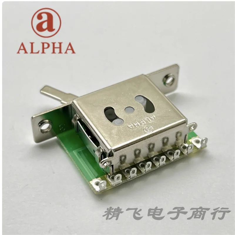 Taiwanese Alpha electric guitar with 5th gear and 4th gear switch without cap