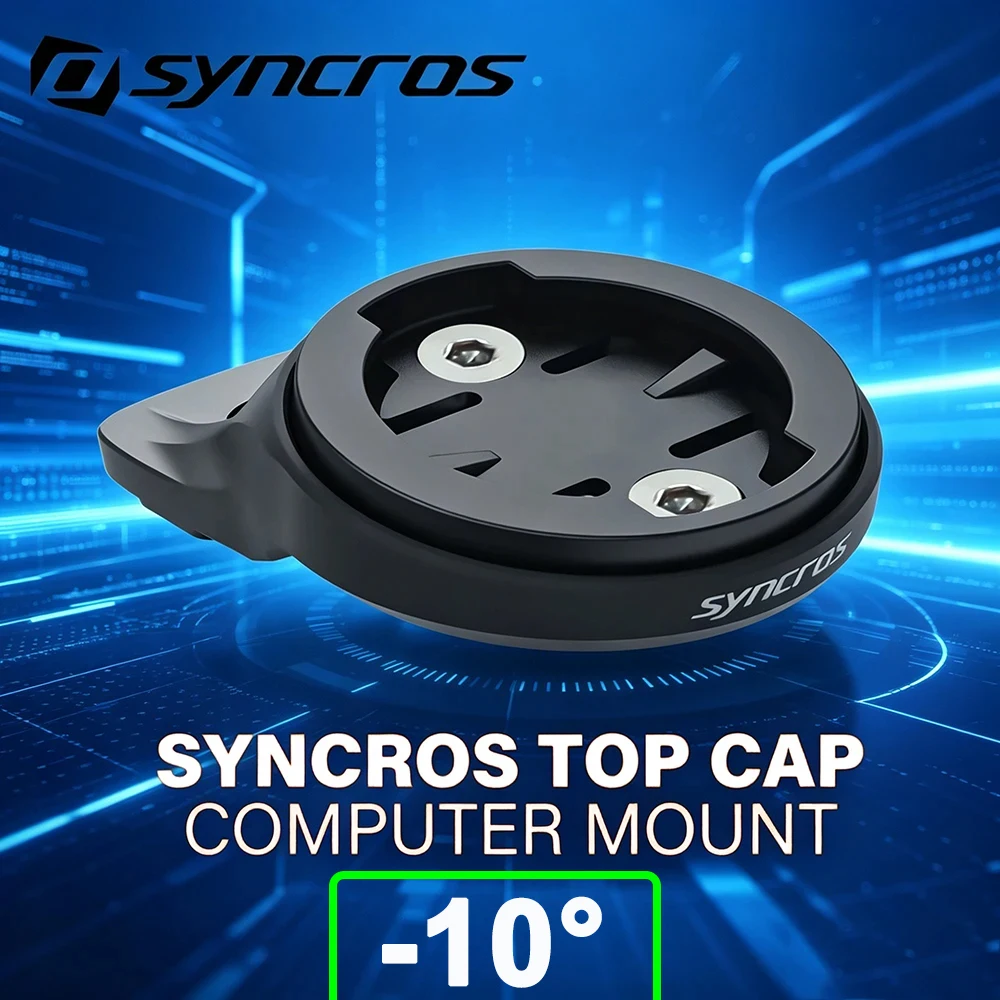 

-10° Syncros Computer Mount CNC High-quality Aluminum Alloy FOR Fraser Ic, Sl, Wc, DC, XC Handlebars, Cockpit Xc Stem, 1.5, 2.0